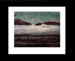 Raventos Marina original expressionist acrylic  painting