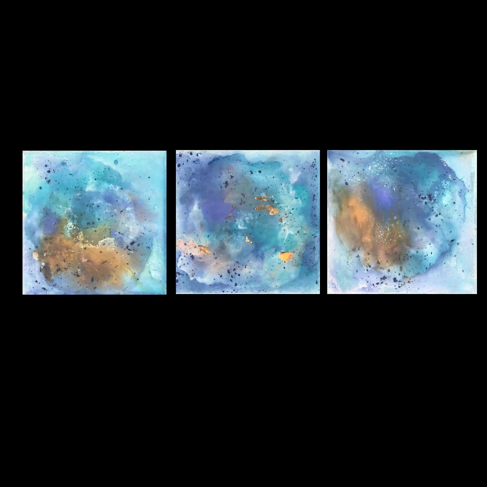 Water Transformations, Mixed Media on Canvas