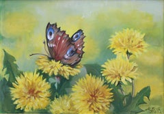 Butterfly. 2020. Canvas, oil, 28x40.5 cm