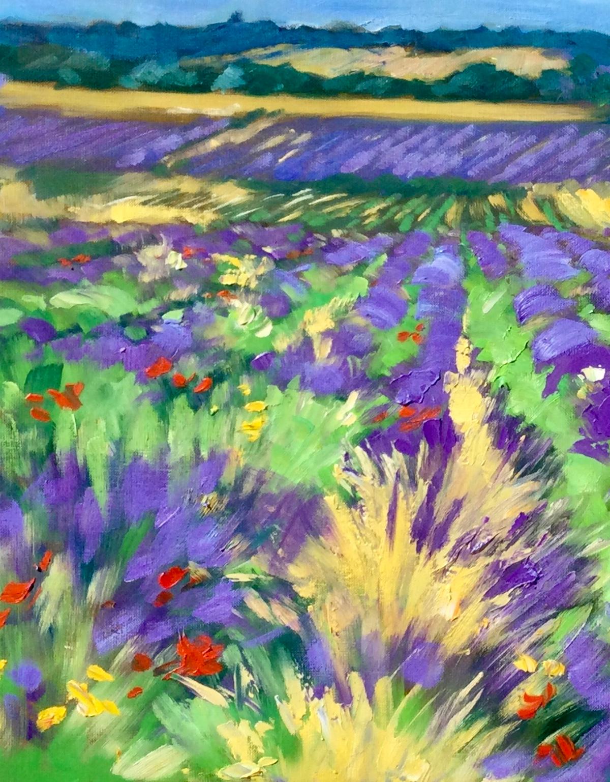 lavendar paintings