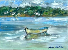 "Bay of Kerners,  Bretagne" Contemporary  Impressionist Oil Of Brittany
