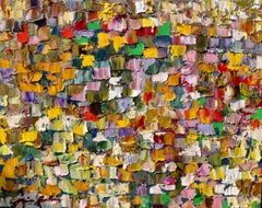 "Bold Pastels" Contemporary Impressionist Abstract Oil Painting