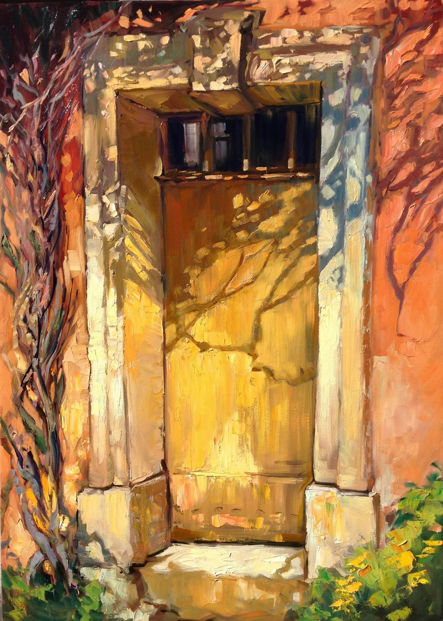 Maria Bertran Golden Door In Les Petite Clements Impressionist
