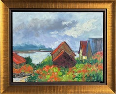 "Gulf of Dingle, Ireland" Huile impressionniste contemporaine de l'Irlande