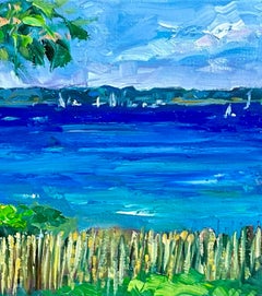 "Gulf of Moribihan" Contemporary  Impressionist Oil Of Brittany