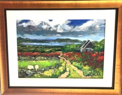 "House In The West of Ireland" Contemporary Impressionist Oil of Ireland