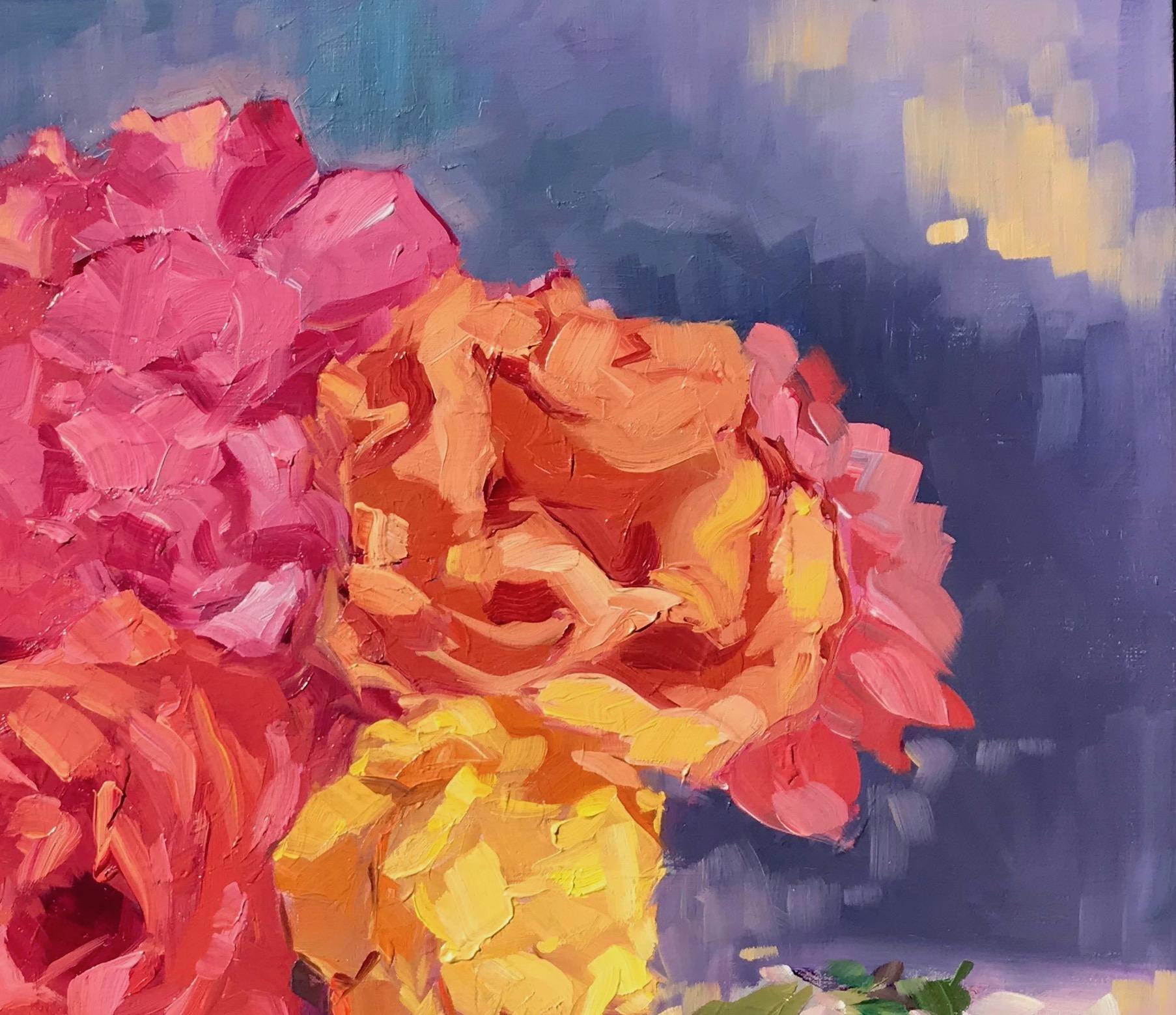 impressionism roses