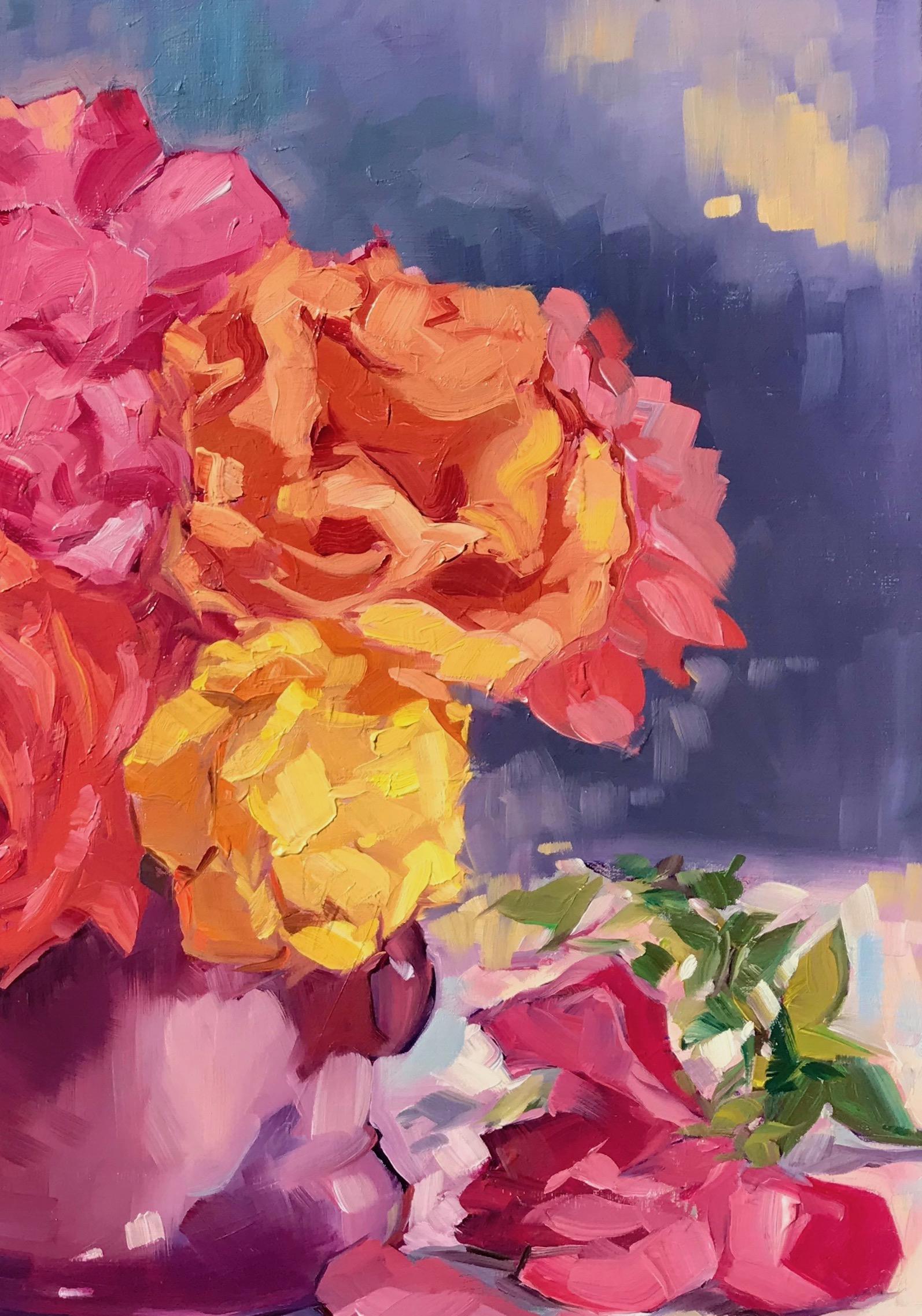 impressionist roses