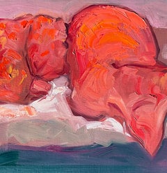 "Nelly"  Pintura impresionista contemporánea de figuras