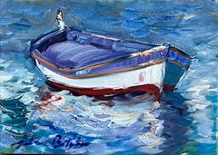 "Pointeau In Bretagne" Contemporary  Impressionist Oil Of Brittany