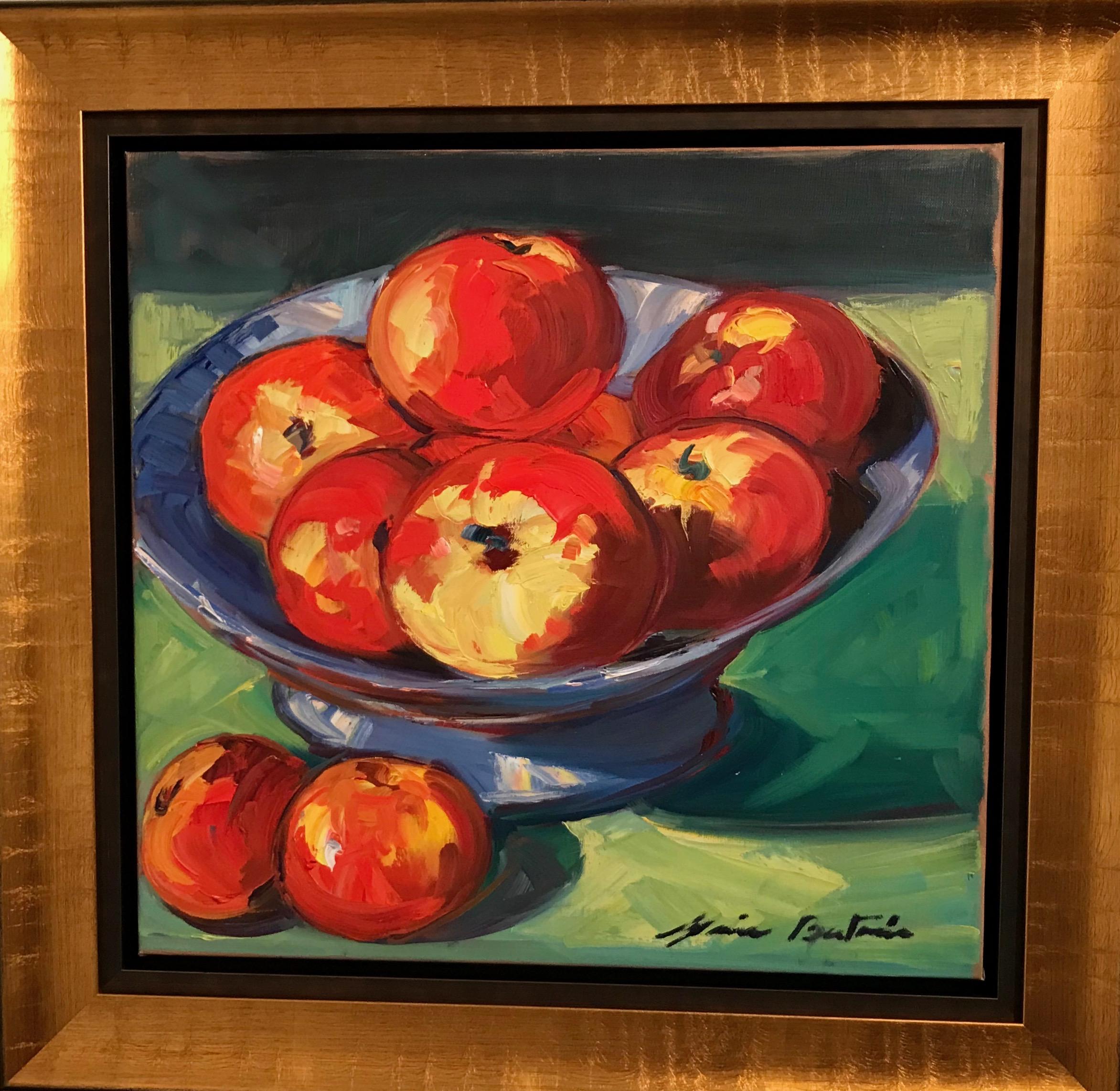 impressionism apple painting