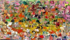 "Rhythm Of The Day" Contemporary Impressionist Abstract Oil Painting