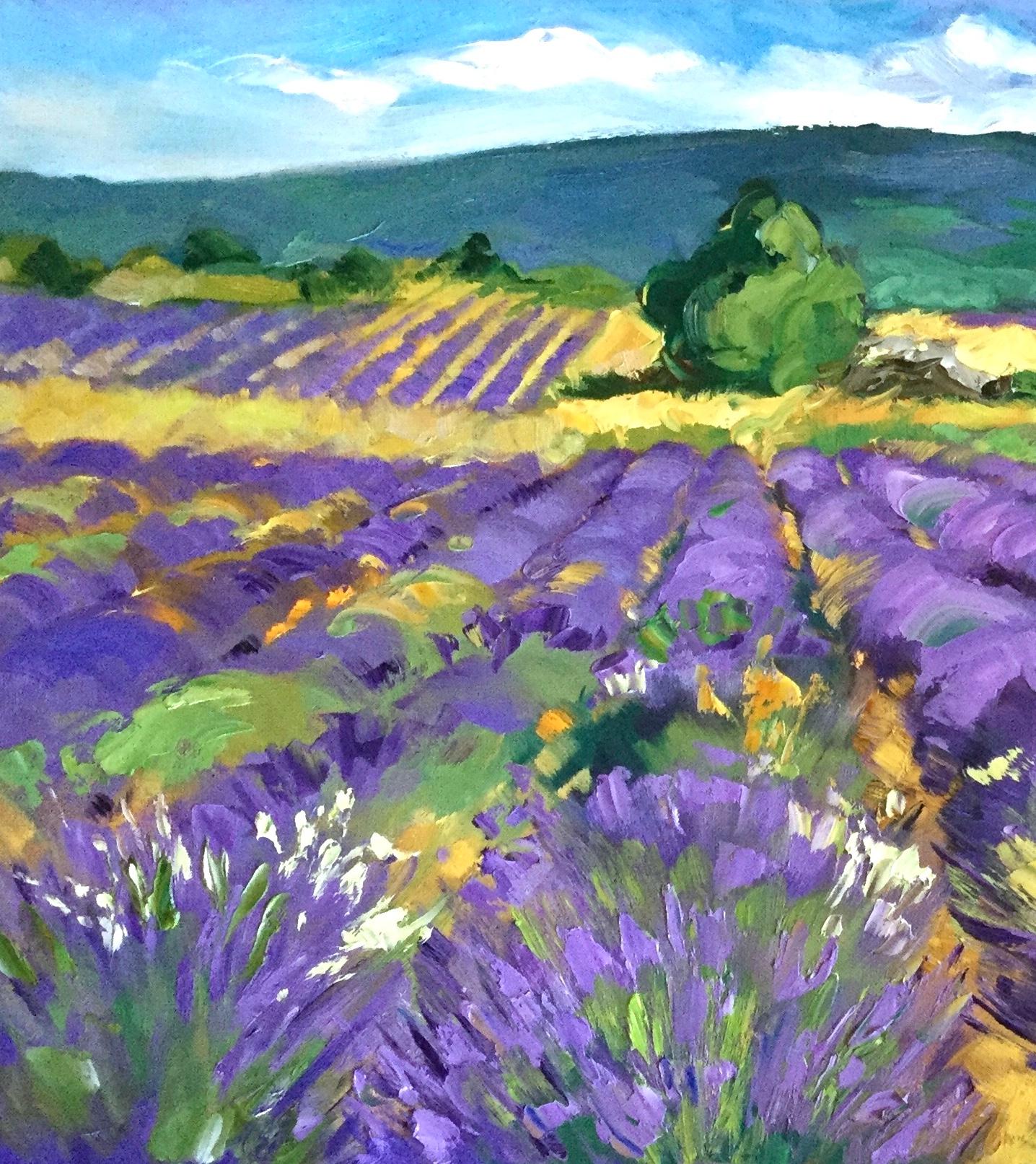 lavendar painting