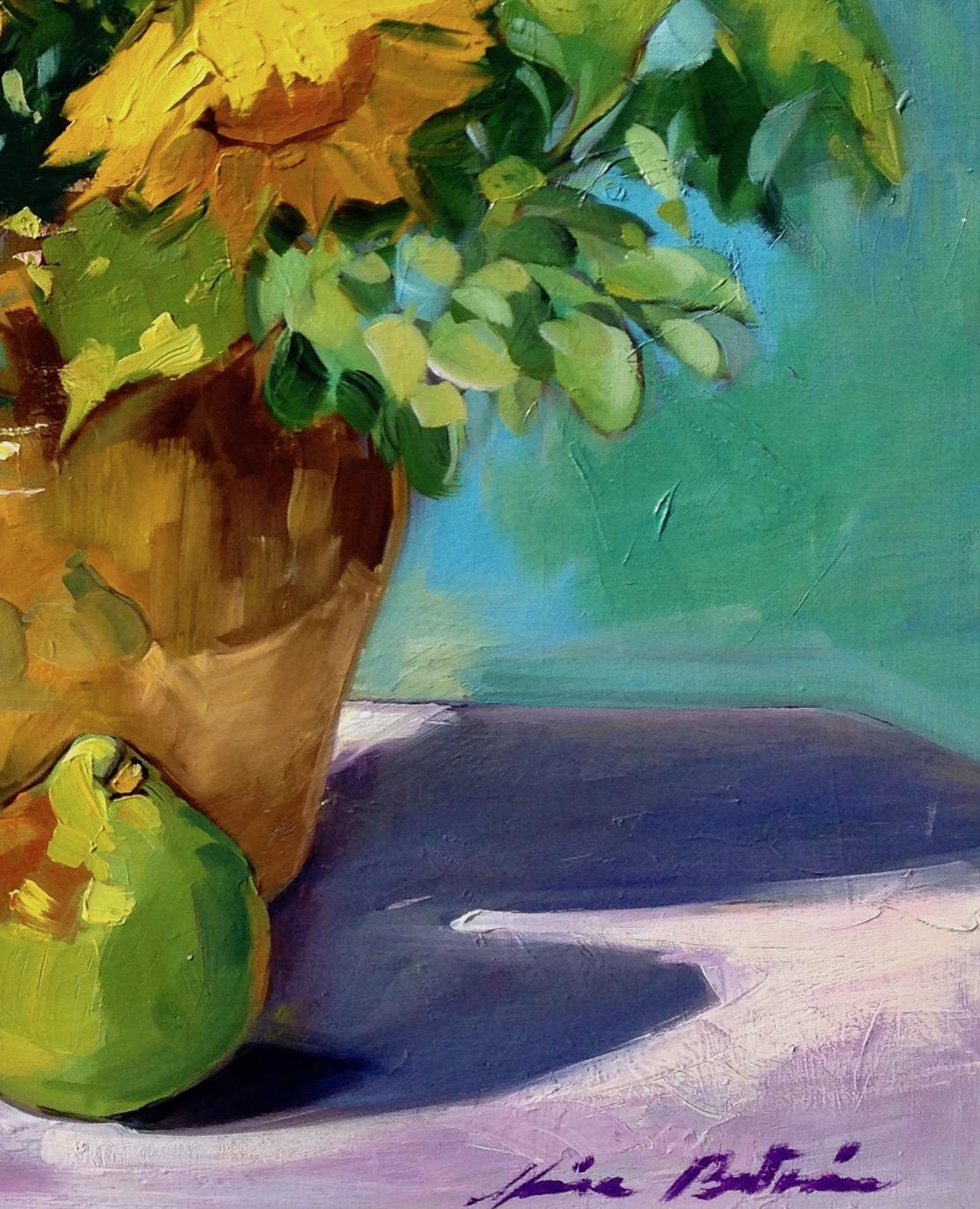 impressionist sunflowers
