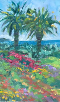 "Treasure Island Park" Contemporary Impressionist Laguna Beach Seascape