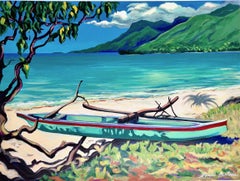 "Moorea"  Contemporary Impressionist Serigraph of Tahiti