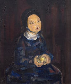 Fillette à la pomme