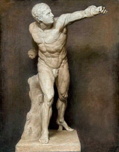 The Study of the Borghese Gladiator Sculpture