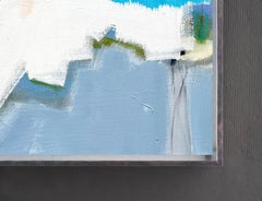 "Alpha 2" Contemporary Mixed Media Painting on Canvas