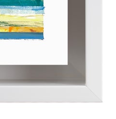 "Array 89" Contemporary Framed Mixed Media on Panel