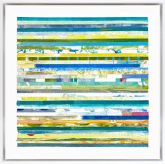 "Array 89" Contemporary Framed Mixed Media on Panel