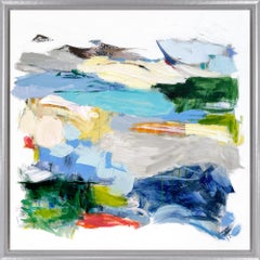 "Consonancia 1" Acrílico abstracto contemporáneo sobre lienzo