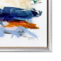 "Consonance 5" Contemporary Abstract Acrylic Painting on Canvas with Frame