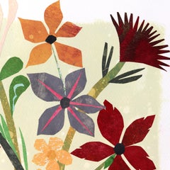 Sunshine Bouquet - Collage originale di opere d'arte floreali e di natura morta