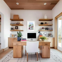 The Hills - Originale opera d'arte astratta colorata di natura morta urbana con cornice