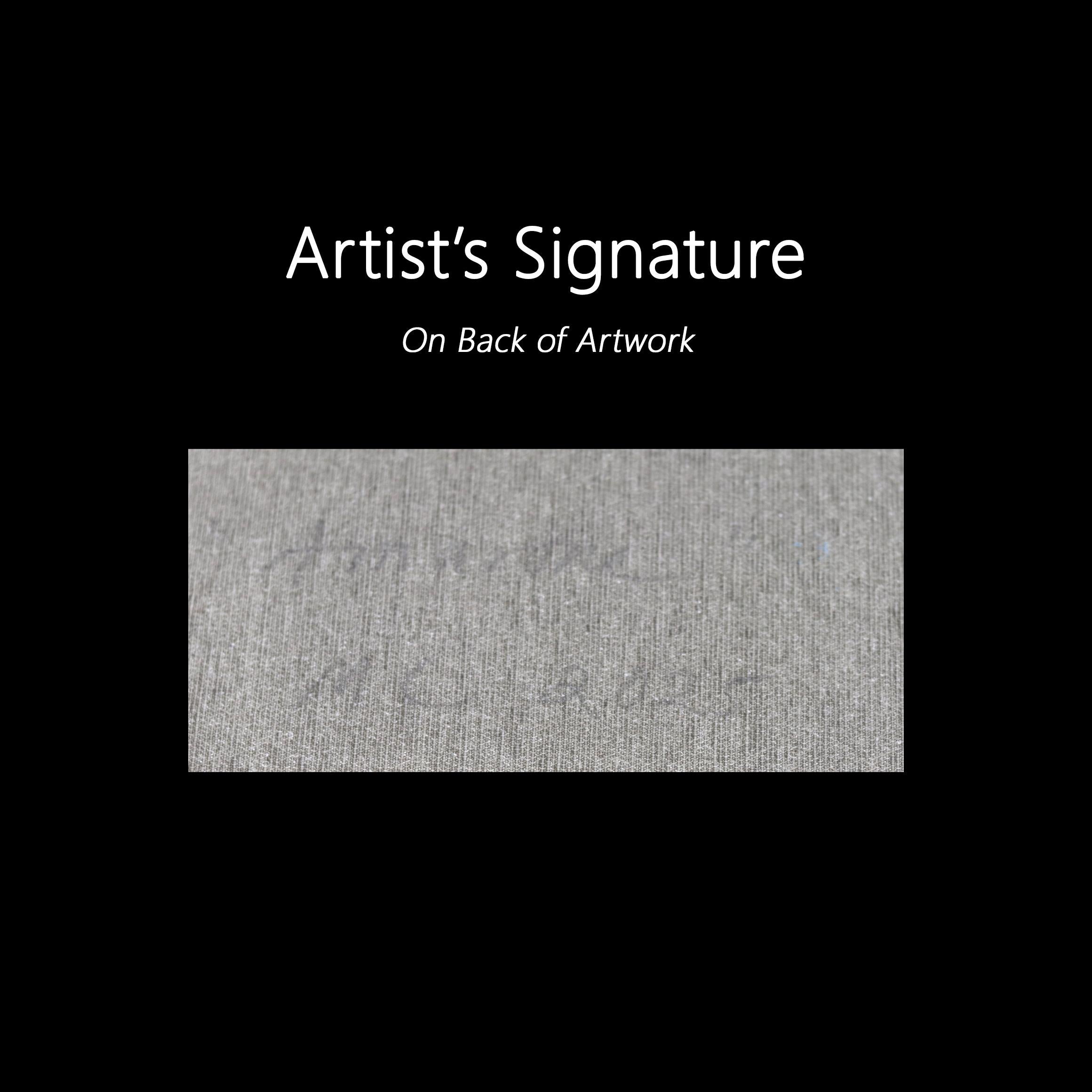 Amarone 2 - Abstrakte Burgunder Braunton Landschaft Acrylgemälde auf Leinwand im Angebot 1