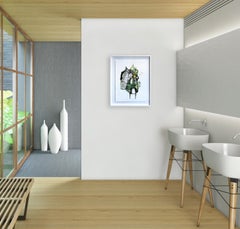 Green House - Original Watercolor Artwork (Framed)