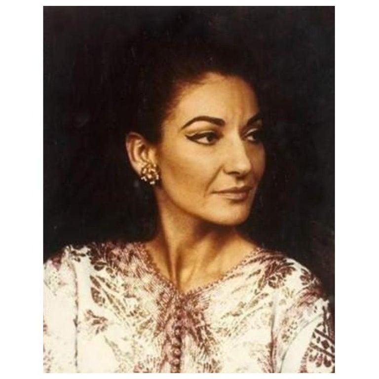 Maria Callas Authentischer Haarstrang im Angebot 1