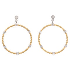 Boucles d'oreilles 'Flapper' en or 18k et diamants de Maria Canale