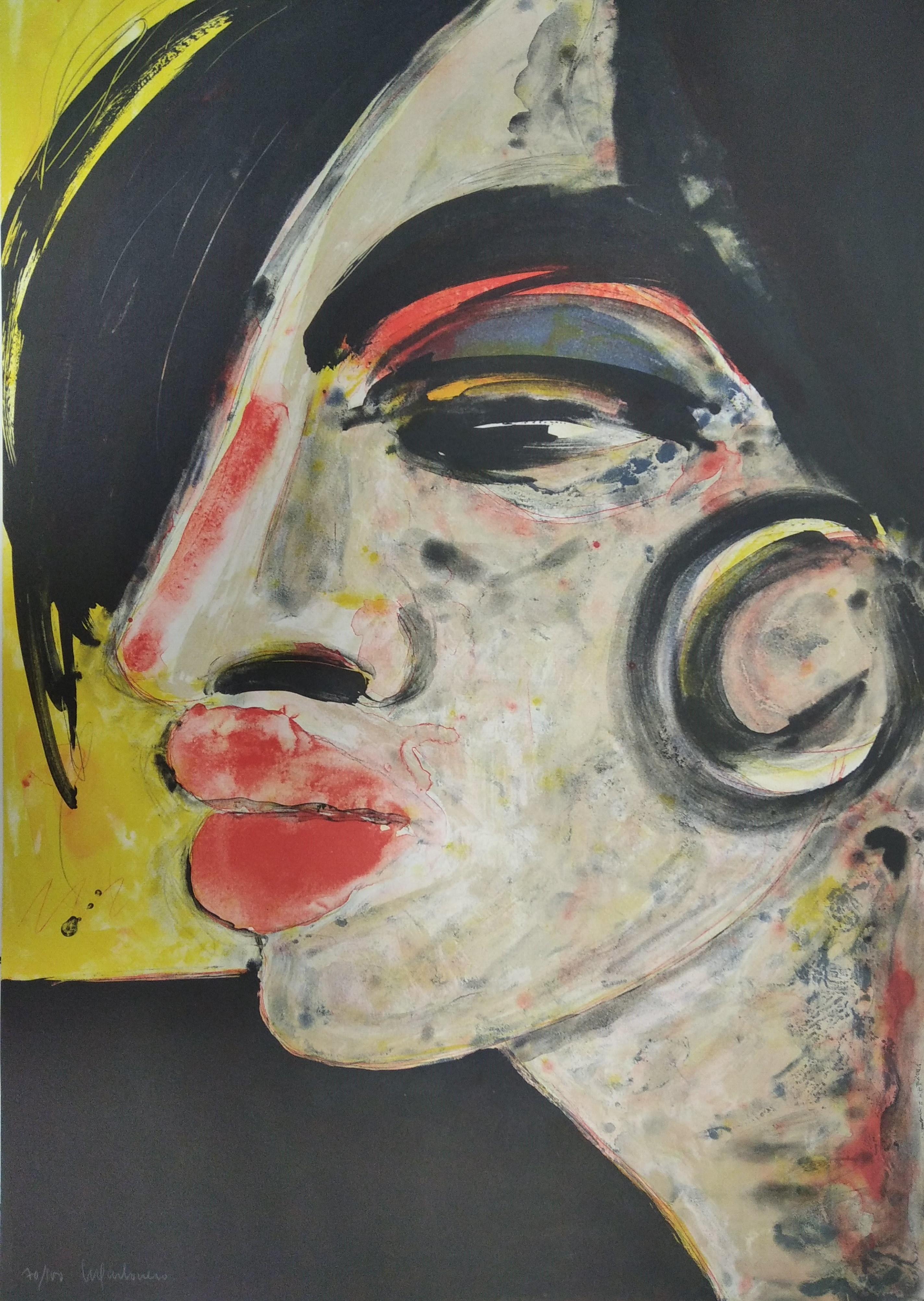 Figurative Print di Maria Carbonero  - Senza titolo