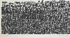Figures - Lithograph by Maria Carli - Late 20th century