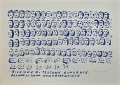 The Reunion - Lithograph by Maria Carli - Late 20th century