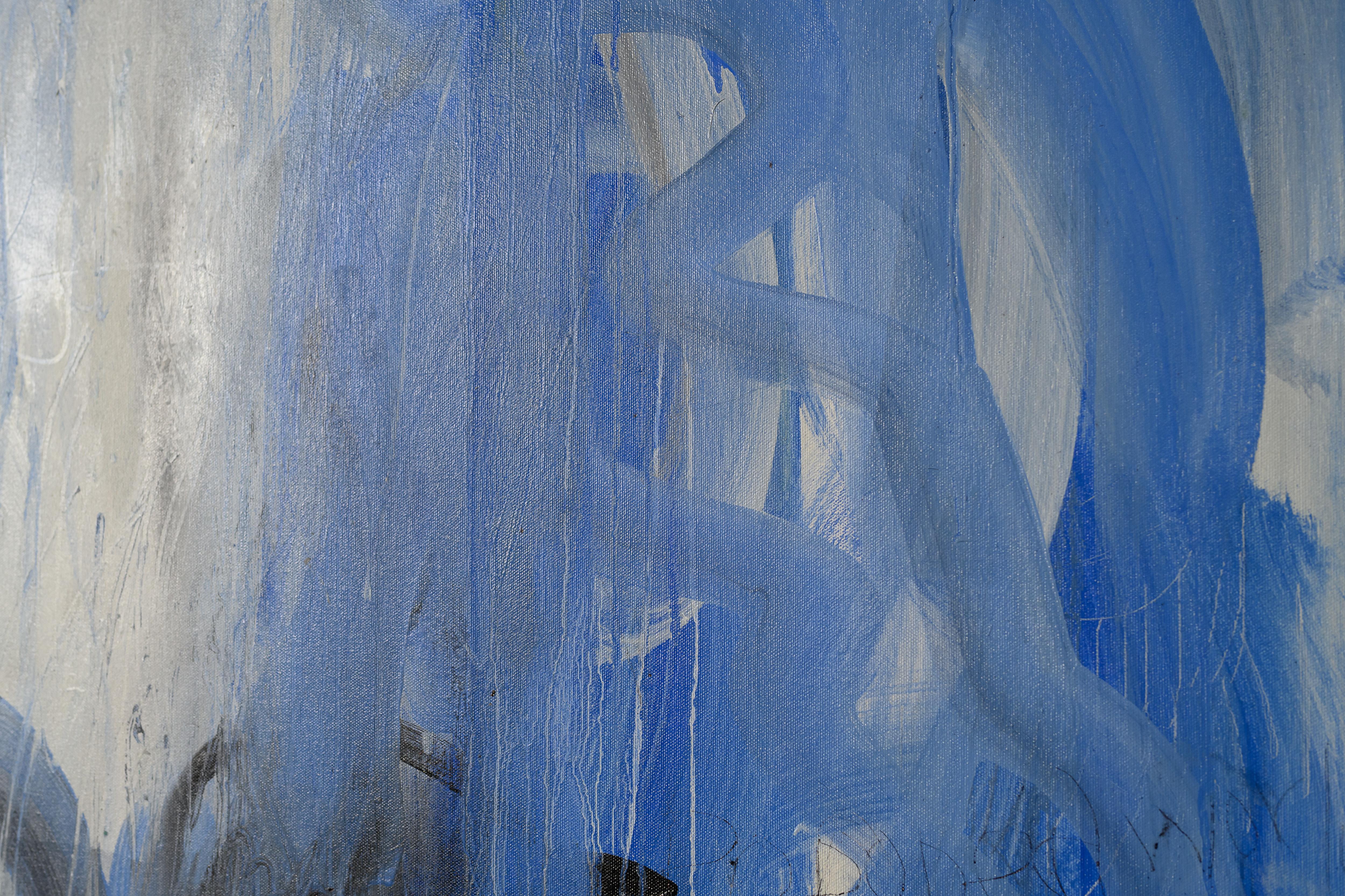 Untitled#2 von Maria Cohen – Gemälde des abstrakten Expressionismus, Öl auf Leinwand, 2023 im Angebot 1