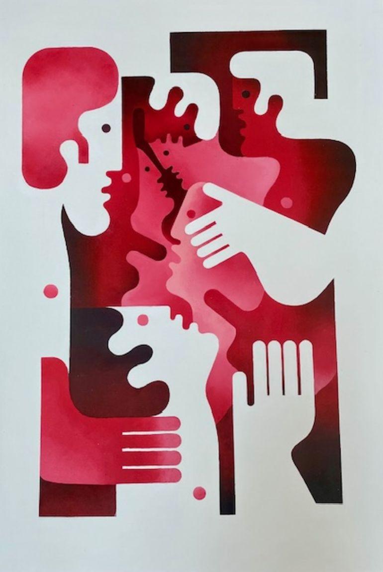 Esparta - Painting di Maria Corte 