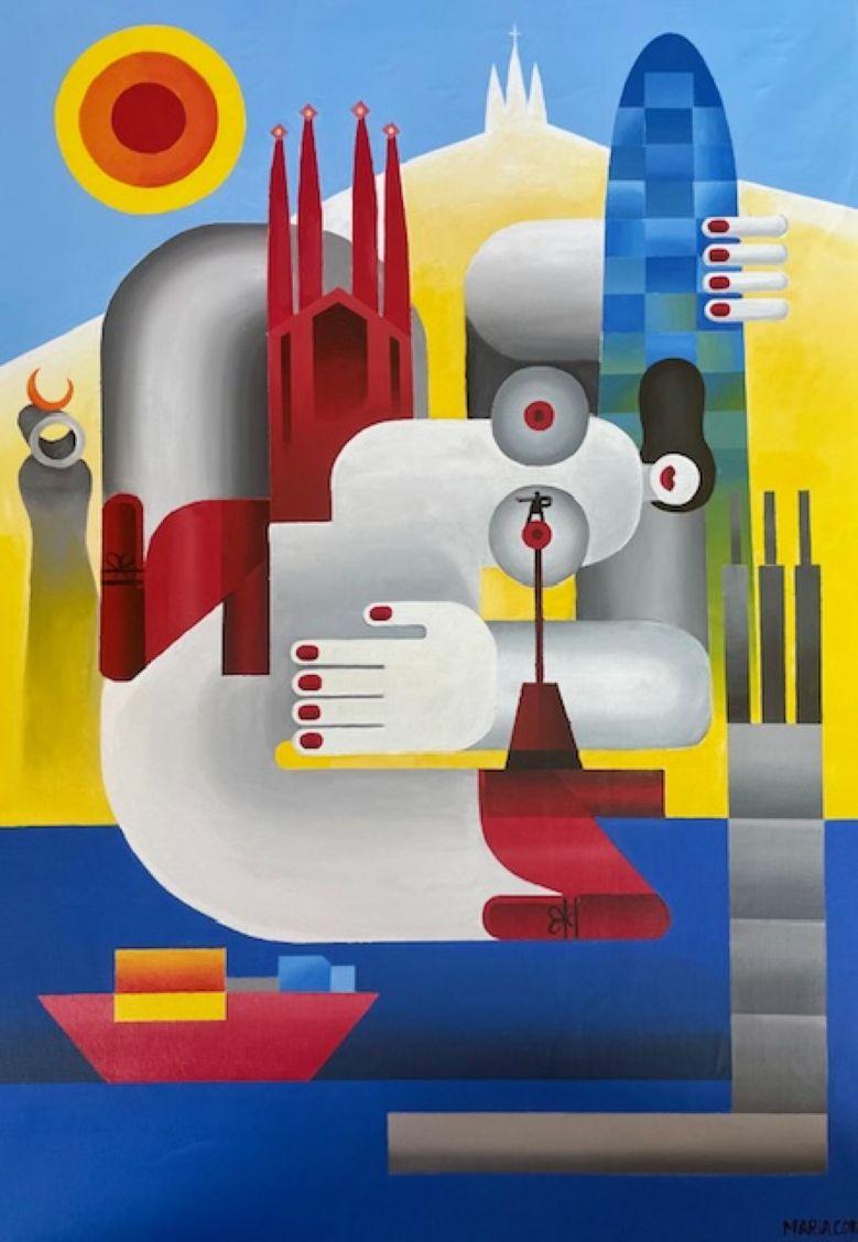Barkinon – Painting von Maria Corte