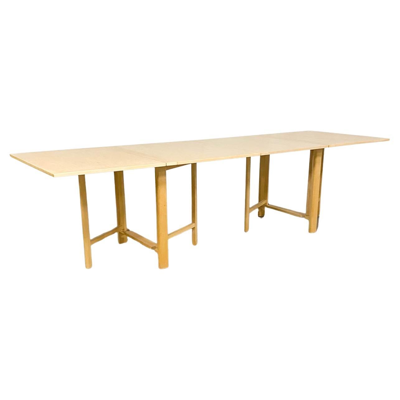 Maria Flap Folding Dining Table by Bruno Mathsson for Firma Karl Mathsson For Sale