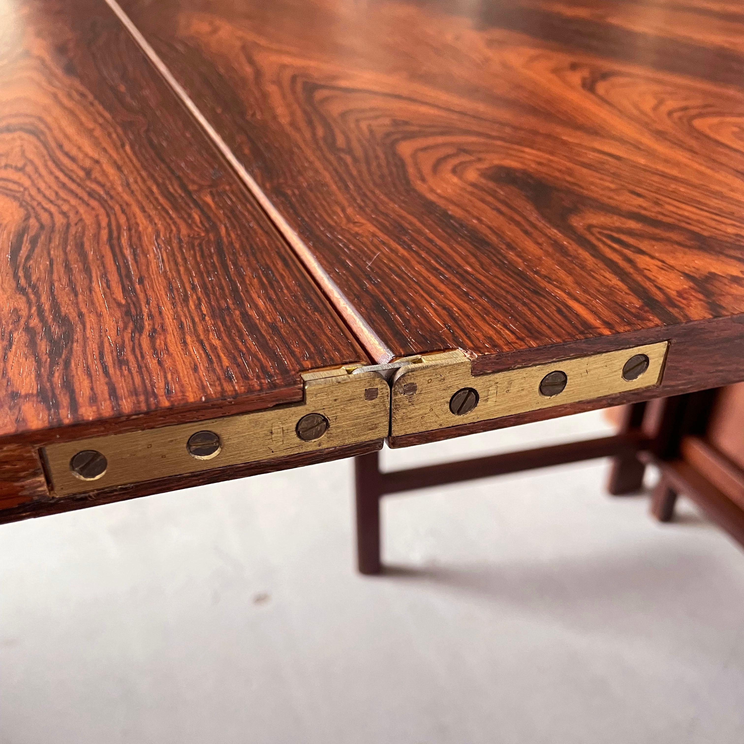 Maria Flap Rosewood Dining Table by Bruno Mathsson 3