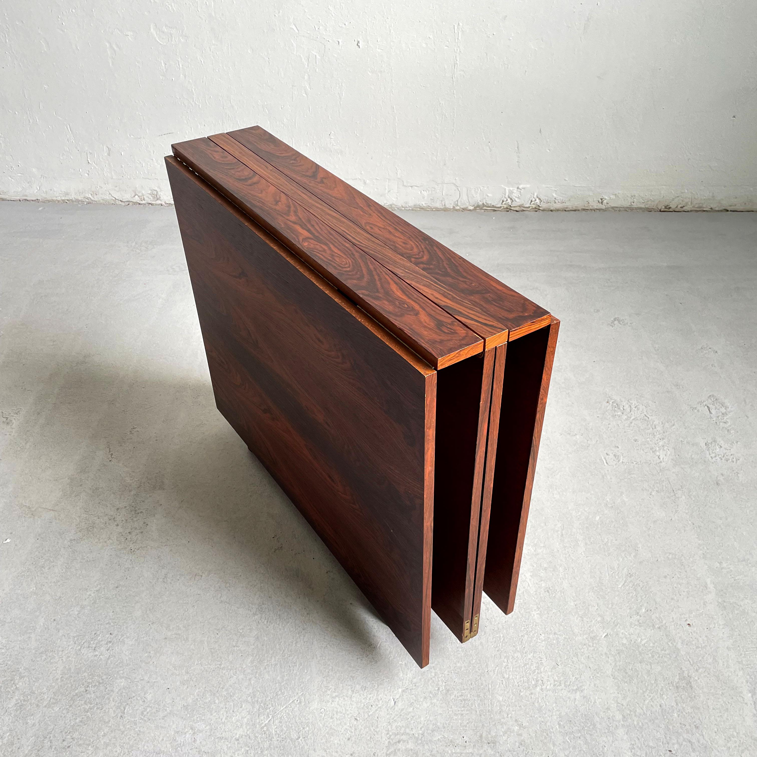 Maria Flap Rosewood Dining Table by Bruno Mathsson In Good Condition In Zagreb, HR