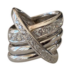 Maria Grazia Cassetti 18kt White Gold and Diamond Fashion Ring