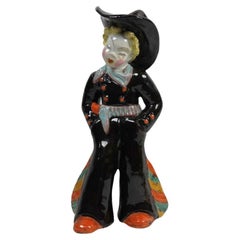 Mária H. Rahmer Ceramic Cowboy Sculpture, 50cm