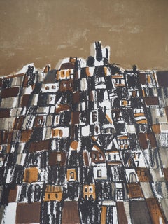 Maria Helena Vieira da Silva, The City, from XXe Siecle, 1966