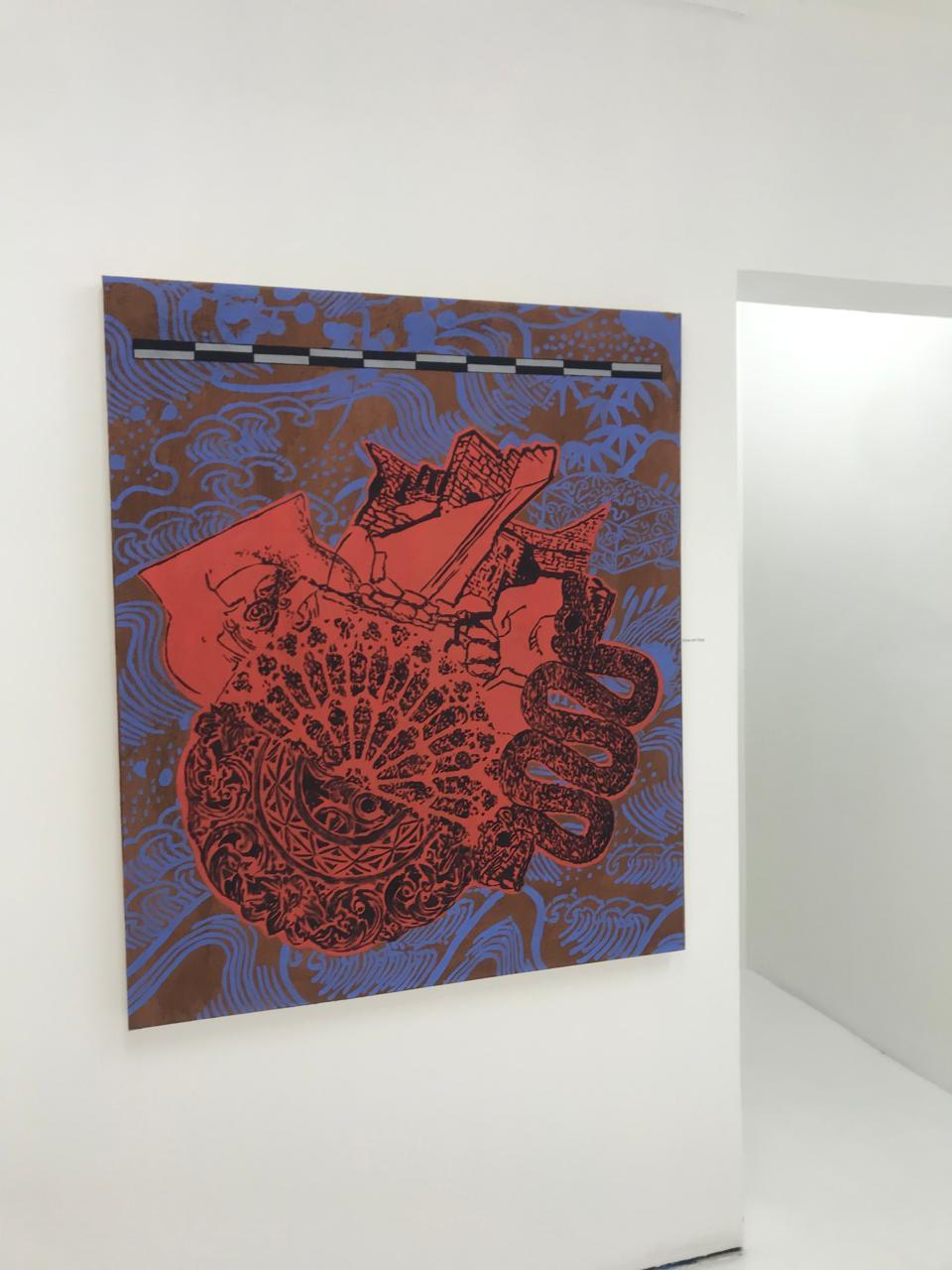 Sin Título IV - Contemporary Painting by Maria José Chica 