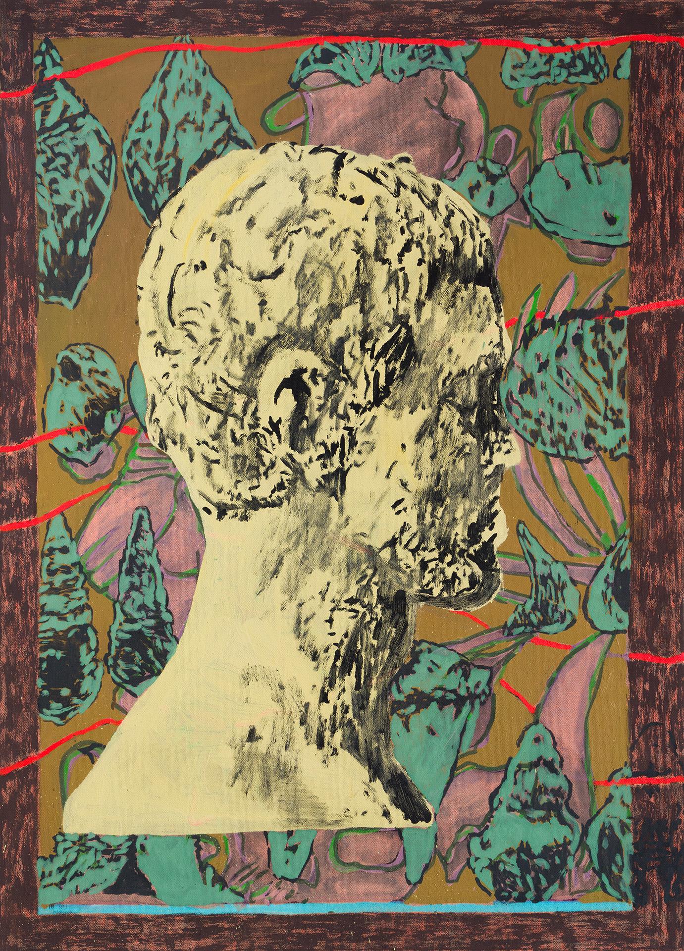 Maria José Chica  Figurative Painting – Sin Título XIV