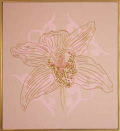 Orquídea III. Framed