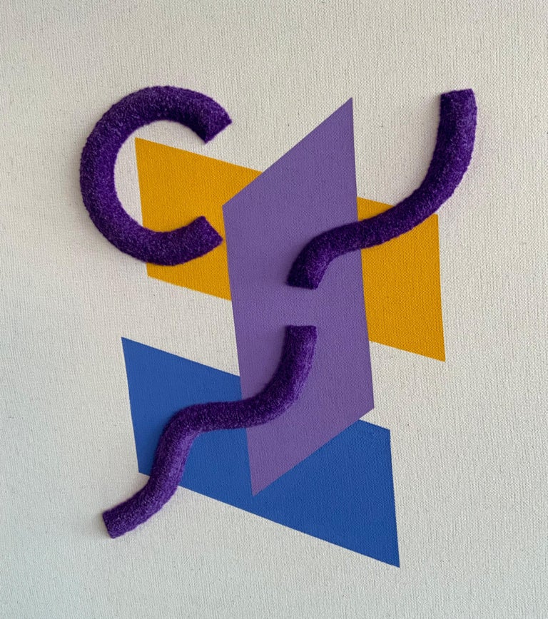 Maria Jose Franco Maldonado Unión Lazos. Silkscreen Acrylic paint and