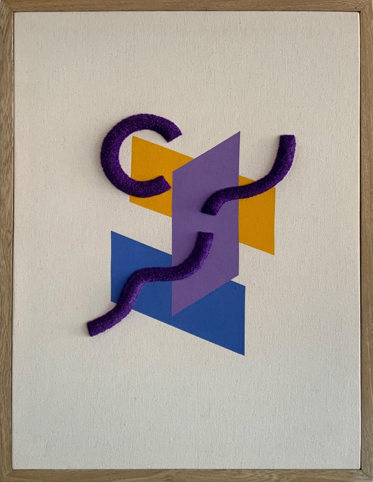 Maria Jose Franco Maldonado Unión Lazos. Silkscreen Acrylic paint and